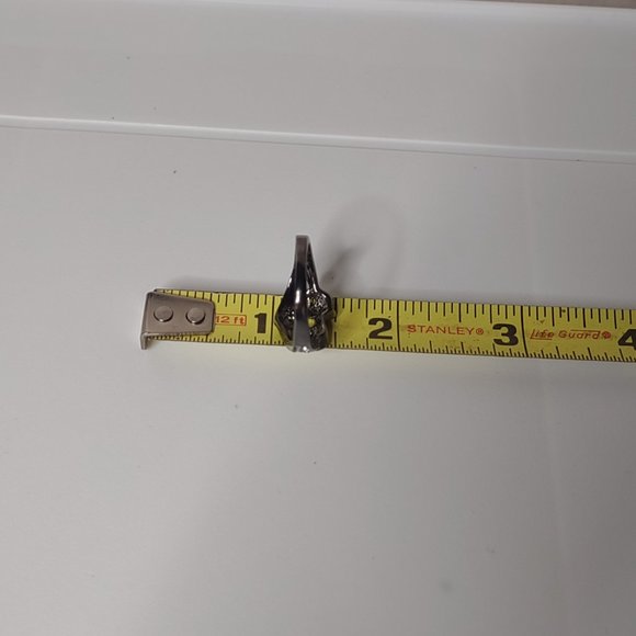 Very Cool Dark Heart Ring Size 8 - Picture 9 of 11